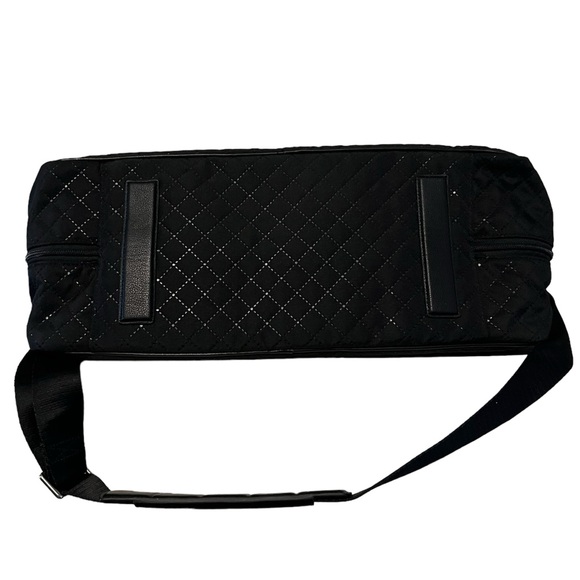 Vera Bradley Black Lay Flat Weekender - Picture 8 of 9